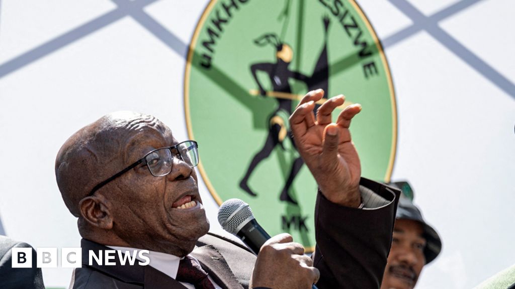 Zuma anota hat-trick en la cancha en las elecciones de Sudáfrica