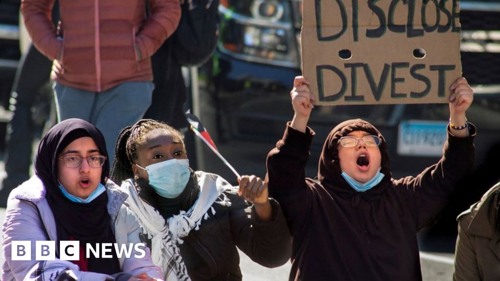 Los manifestantes se niegan a abandonar el campus de la Universidad de Columbia